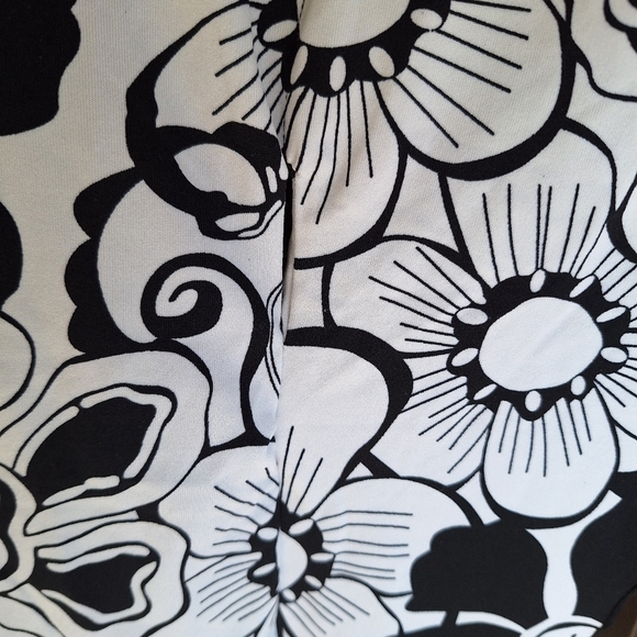 VTG Thanx Collection CoverUp SzL Wht/Blk Dolman Sleeve No Belt - Picture 7 of 9